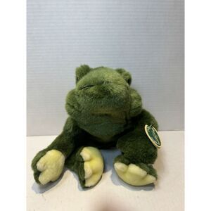 Bearington Collection Baby Frank Cloaking Frog Plush